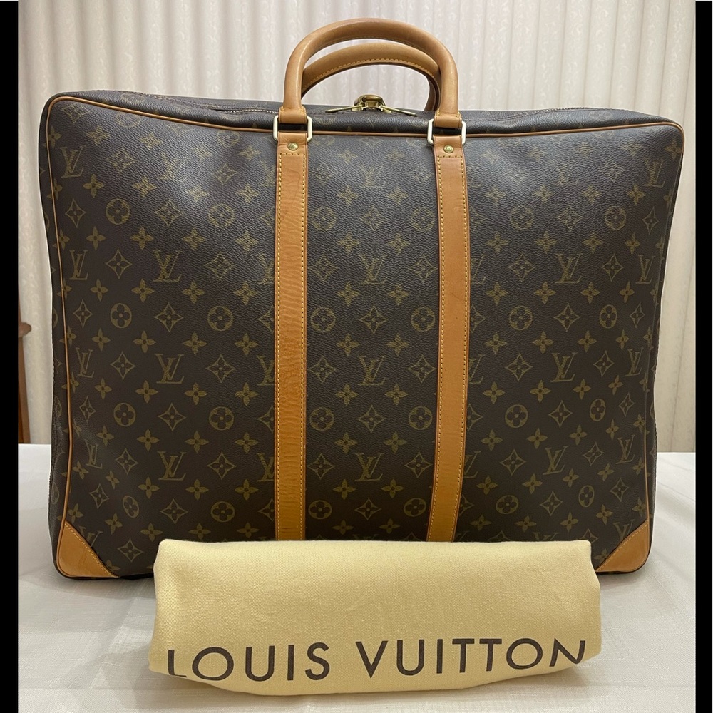 LOUIS VUITTON/SIRIUS 55 SUITCASE MONOGRAM CANVAS TRAVEL BROWN 🧳